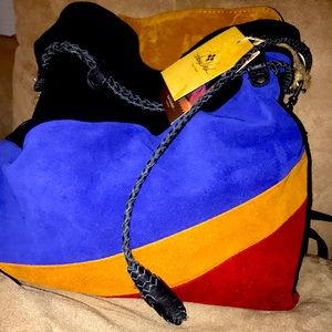 New With Tags Patricia Nash Suede & Leather Bag